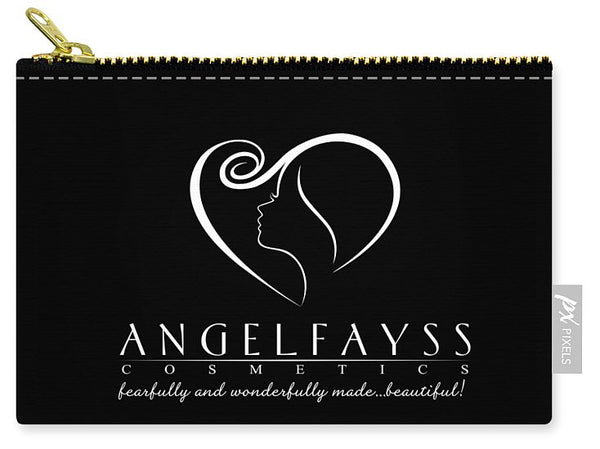 White & Black AngelFayss Carry-All Pouch