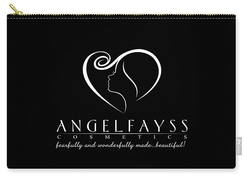 White & Black AngelFayss Carry-All Pouch
