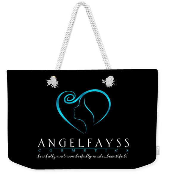 Blue & Black AngelFayss Weekender Tote Bag