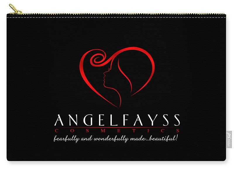 Red & Black AngelFayss Carry-All Pouch