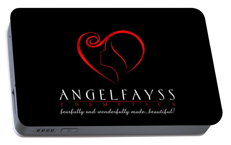 Red & Black AngelFayss Portable Battery Charger