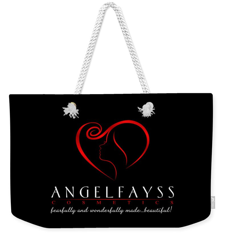 Red & Black AngelFayss Weekender Tote Bag