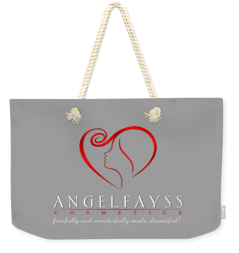Red & Grey AngelFayss Weekender Tote Bag
