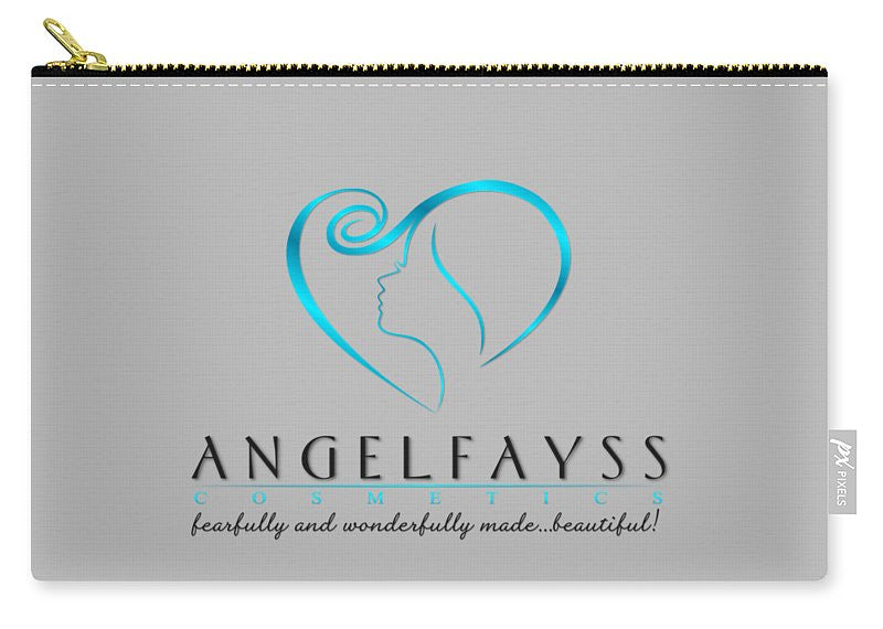 Blue, Black & Grey AngelFayss Carry-All Pouch