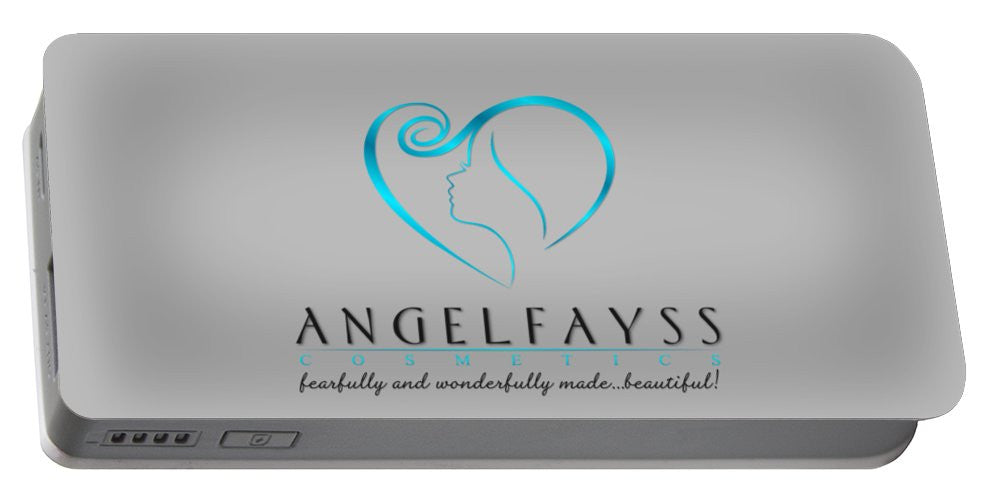 Blue, Black & Grey AngelFayss Portable Battery Charger