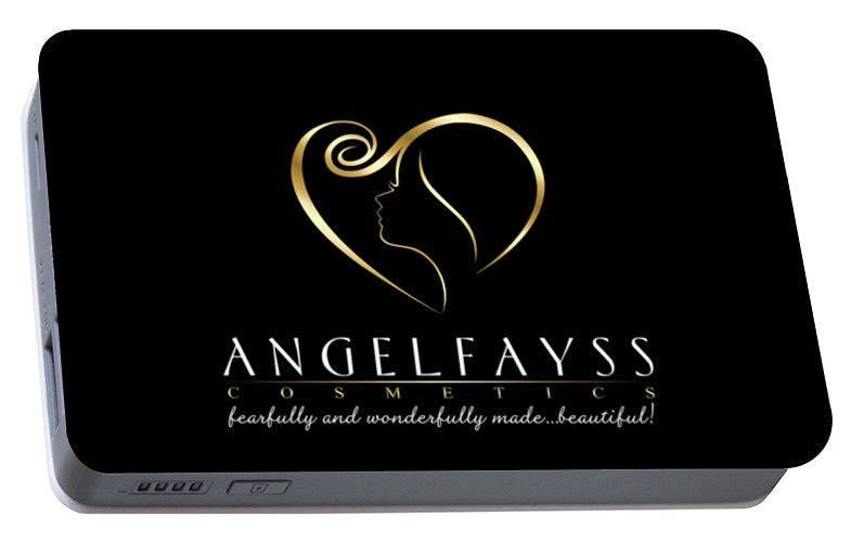 Gold & Black AngelFayss Portable Battery Charger