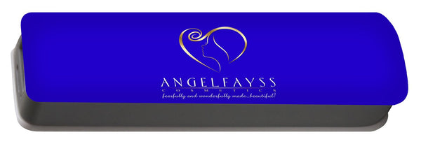 Gold & Blue AngelFayss Portable Battery Charger