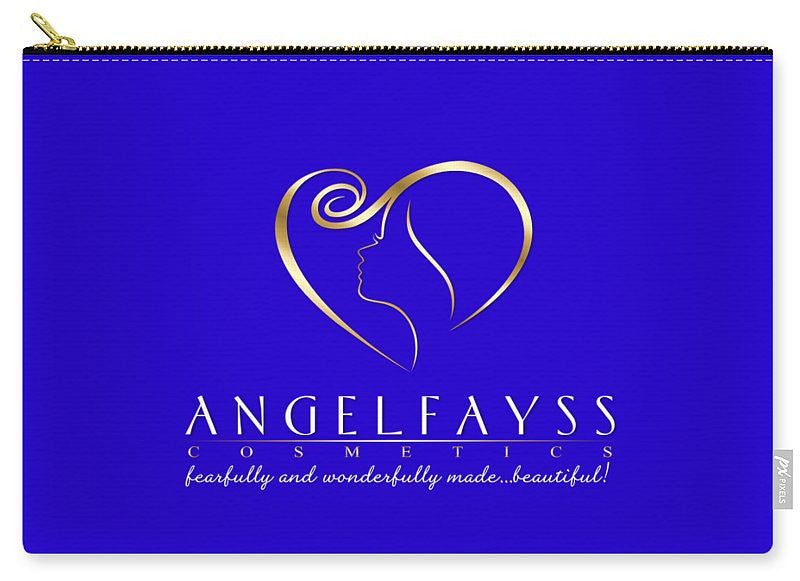 Gold & Blue AngelFayss Carry-All Pouch
