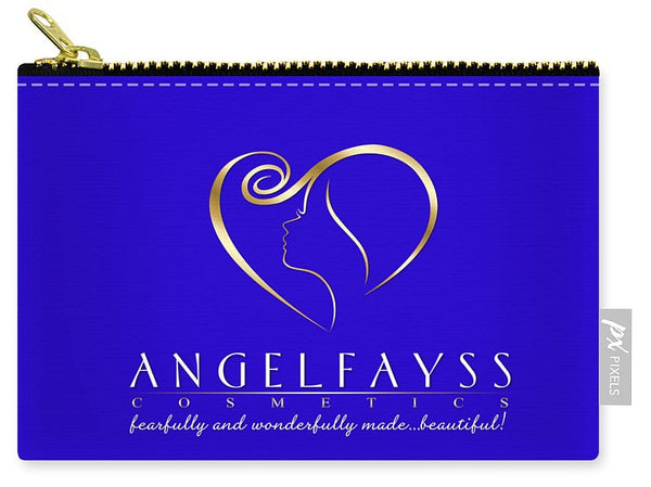 Gold & Blue AngelFayss Carry-All Pouch