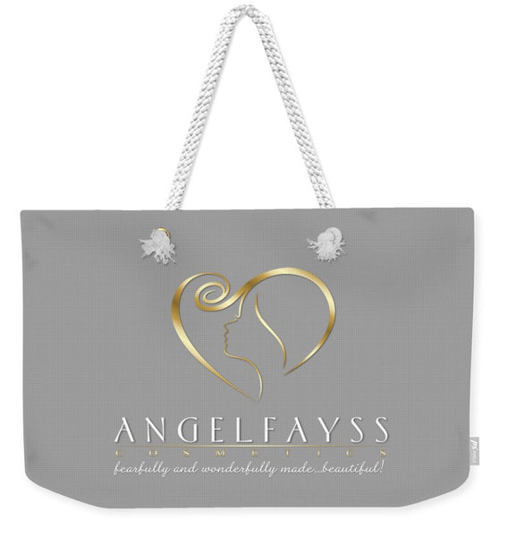 Gold & Grey AngelFayss Weekender Tote Bag