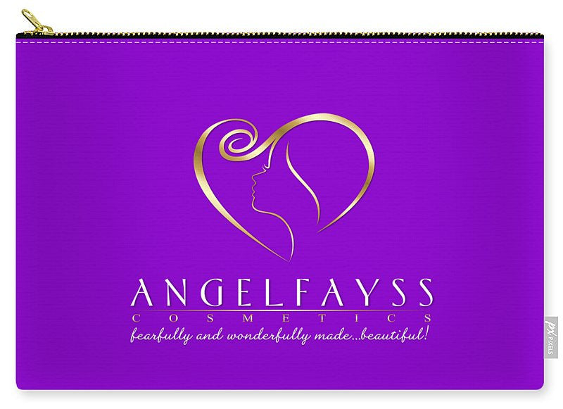 Gold & Purple AngelFayss Carry-All Pouch