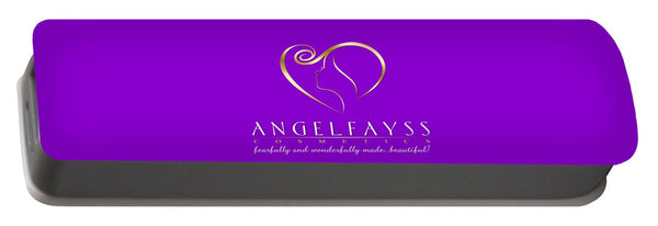 Gold & Purple AngelFayss Portable Battery Charger