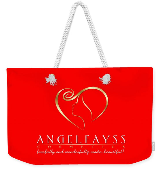 Gold & Red AngelFayss Weekender Tote Bag