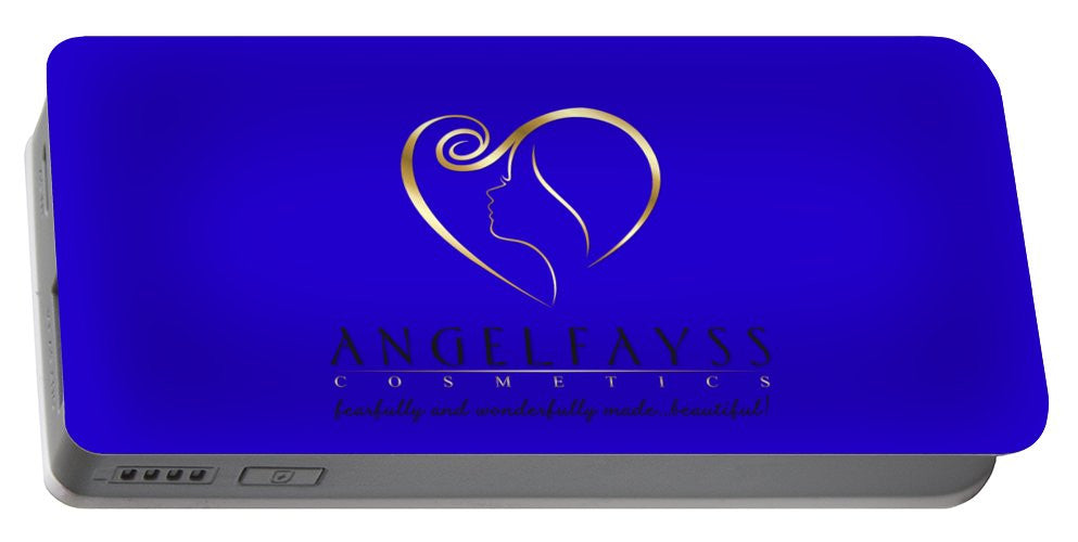 Gold, Black & Blue AngelFayss Portable Battery Charger