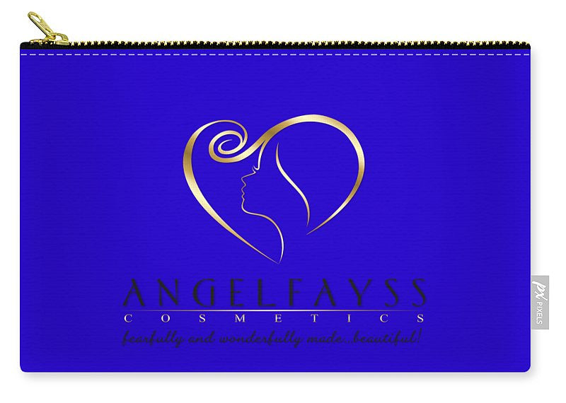 Gold, Black & Blue AngelFayss Carry-All Pouch