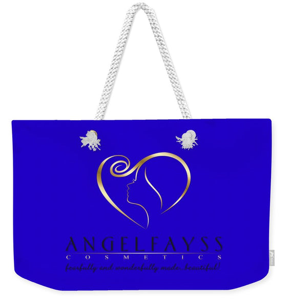Gold, Black & Blue AngelFayss Weekender Tote Bag